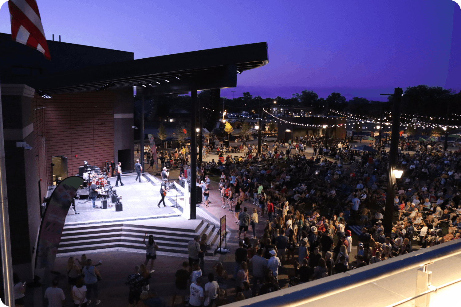 music in the plaza